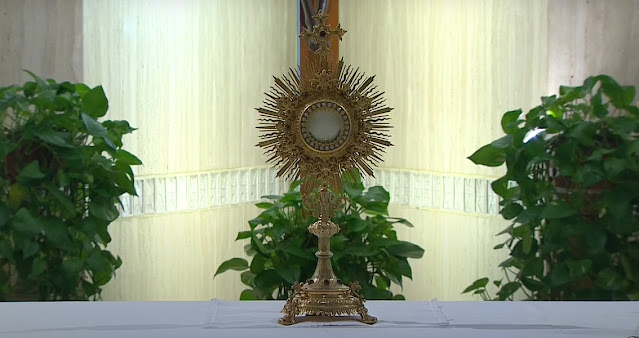 “Praying is going with Jesus to the Father who will give us everything”