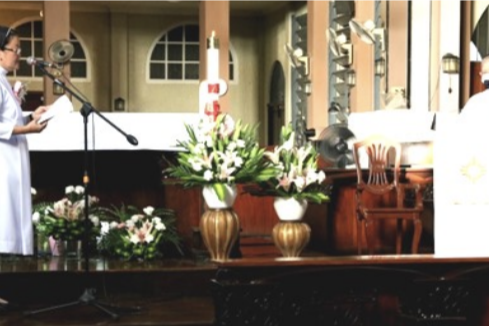 Sr. Mary Thomas Prado was installed