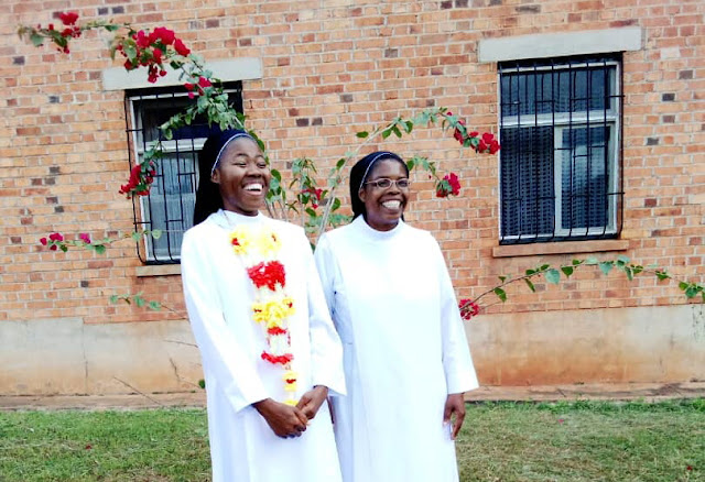 Sr. Marie Hubertine first profession Peramiho 20210501