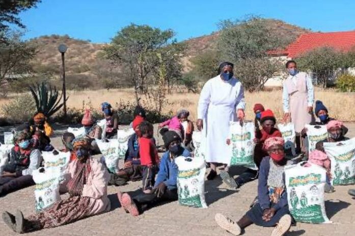 Dr. Giorgio Bordin and family help the poor