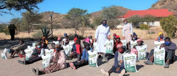 Dr. Giorgio Bordin and family help the poor