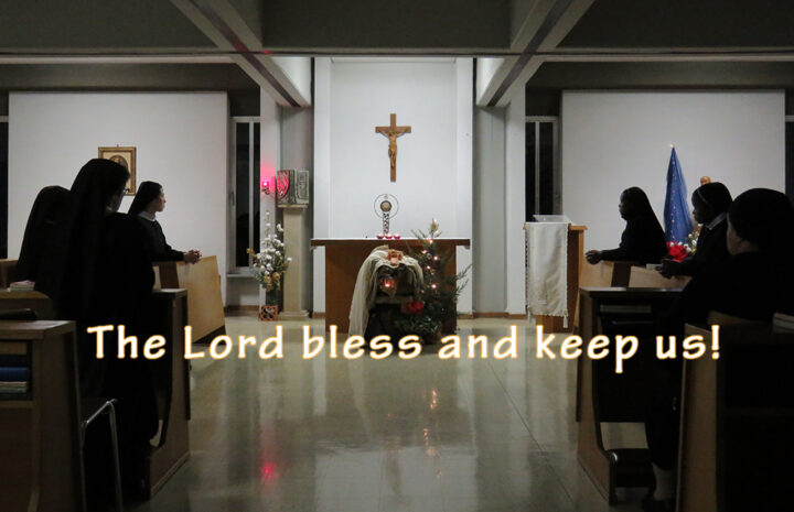 The Lord bless and keep us