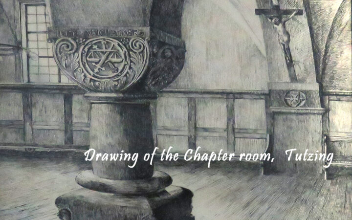 drawing of the chapter room tutzing