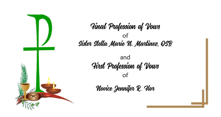 Invitation Final and First Profession of Vows