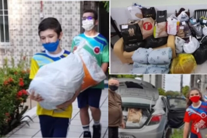 Olinda- Students help Flood Victims