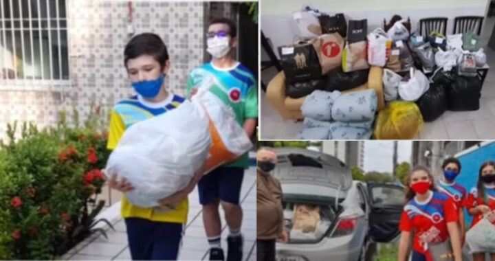Olinda- Students help Flood Victims