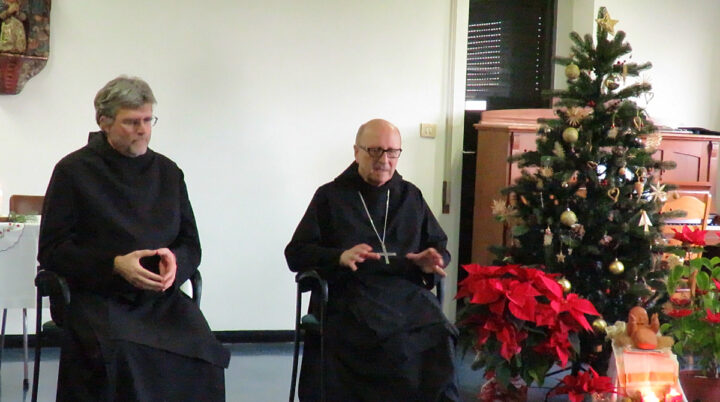Visit of Abbot Primate to Casa 1