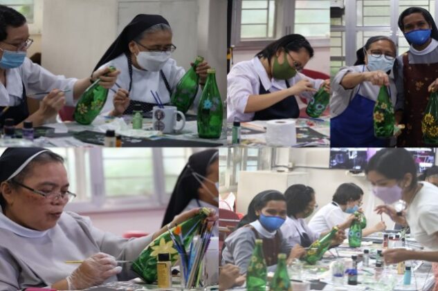 OGF Team Offers Online Glass Painting Workshop