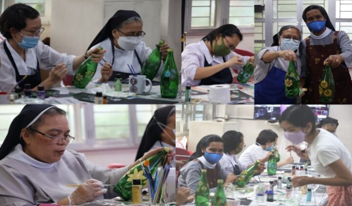 OGF Team Offers Online Glass Painting Workshop