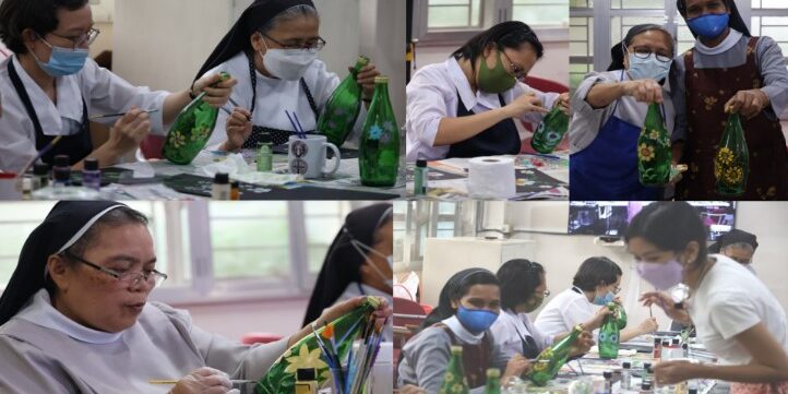 OGF Team Offers Online Glass Painting Workshop