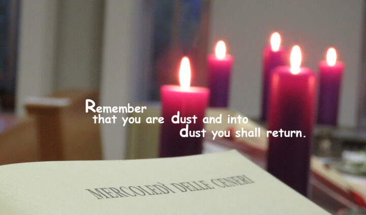 remember that you are dust