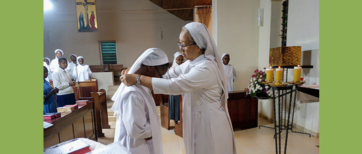 receives the Mission Cross