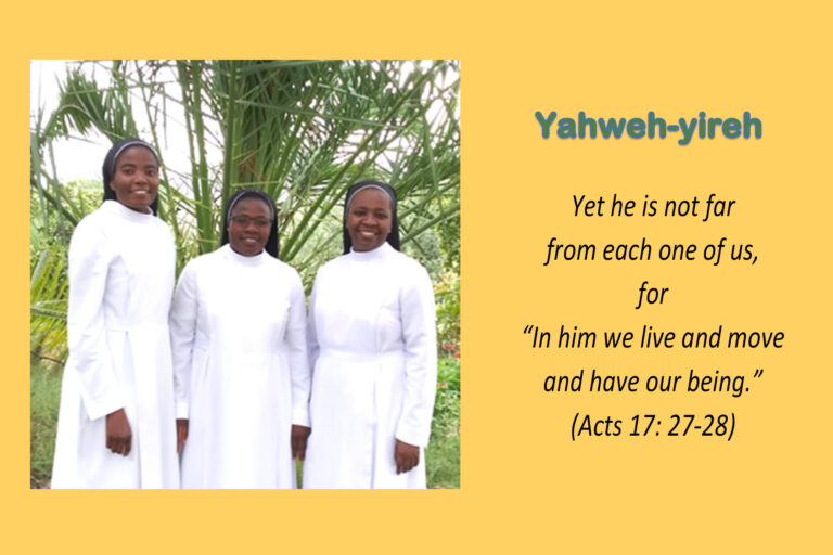 Invitation to Final Profession from Windhoek Priory