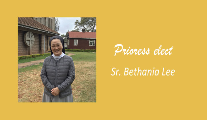 Sr. Bethania Lee elected Prioress of Daegu