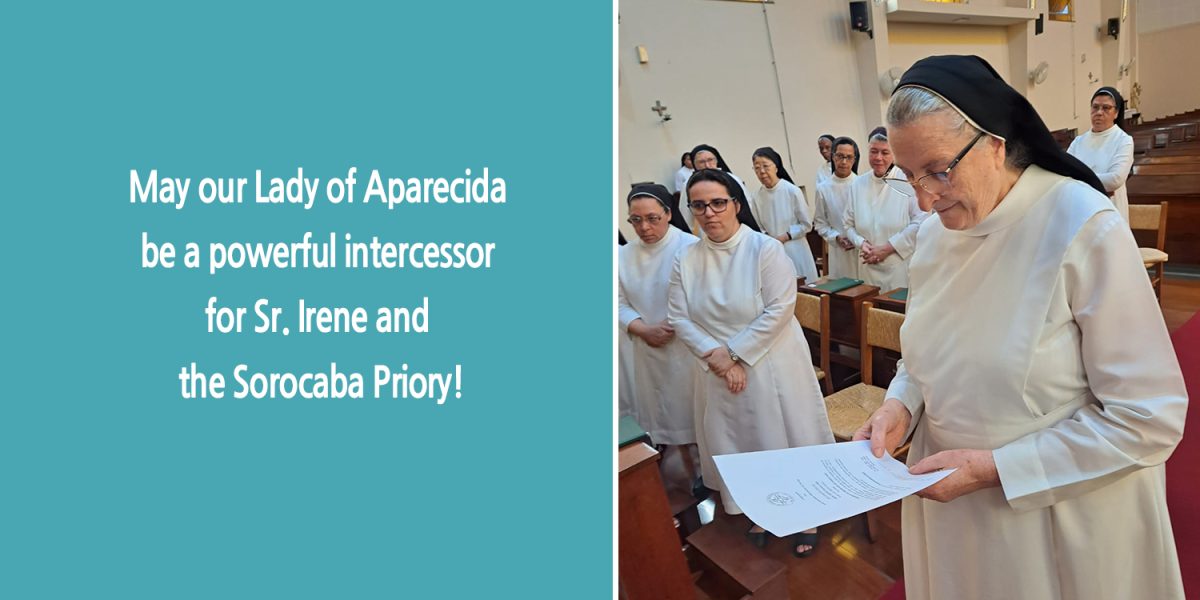May our Lady of Aparecida be a powerful intercessor