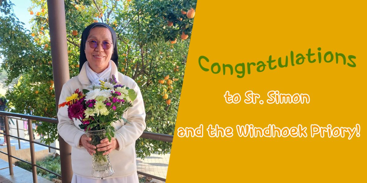 Sr. Simon Lee re-elected as Prioress of Windhoek