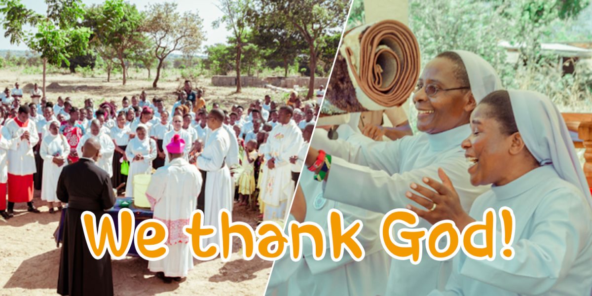 We thank God